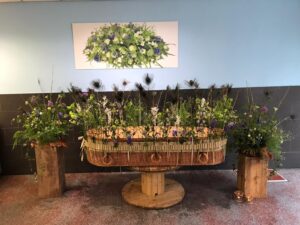 Bloemenband Puur Uitvaart